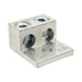 Conversions Technology Connectors Aluminum Two Barrel Connectors One-Hole Mount 14 AWG - 2/0 AWG - 1/4"
