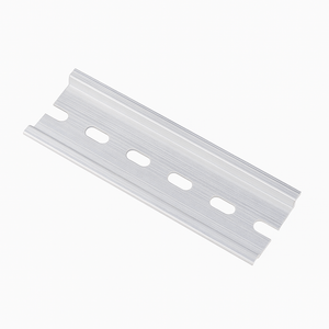 Conversions Tech Aluminum Universal Type 35mm Slotted DIN Rail Long 10cm 20cm 30cm Thickness 1mm