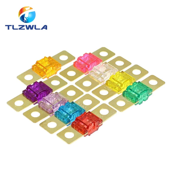 Conversions Tech ANS FUSE 20A 30A 40A 50A 60A 70A 80A 100A 125A 150A 175A ANL Gold Plated Stud Car Fuses Mini Car Stereo Audio AFS Fuse