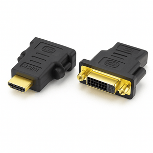 Conversions Tech A/V Adapter Audio Video Adapter  |  HDMI Male  to  DVI Female