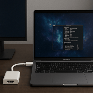 Conversions Tech A/V Adapter Audio Video Adapter  |  Mini Displayport  to  HDMI  w/Audio