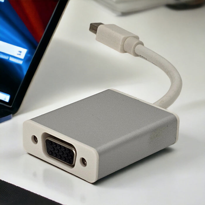 Conversions Techn A/V Adapter Audio Video Adapter  |  Mini DisplayPort  to  VGA