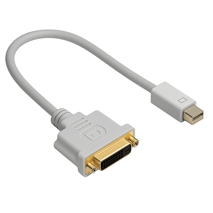 Conversions Technology A/V Adapter Audio Video Adapter  |  Mini DVI to DVI Adapter