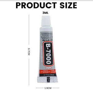Conversions Tech B7000 3ML Glass Plastic Universal DIY Glue B-7000 Clear Contact Phone Repair Adhesive 5/10/20/50 Pieces