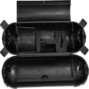 Conversions Tech 210mm*70mm Black Outdoor Waterproof Seal Housing Box Electric Extension Cords Safety Cover Extension Cord Cover Connection Box Outdoor
