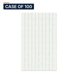 Conversions Tech Wall Plates Case of 100 ($0.35 ea) Blank Wall Plate, 1-Gang, White | Covers Unused Box | 5110-007