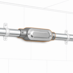 Conversions Tech Electrical > Conduit Fittings > Conduit Bodies C Conduit Body 1-1/2 in. Set-Screw, EMT, Copper-Free Aluminum, with Cover & Gasket | 677-30015