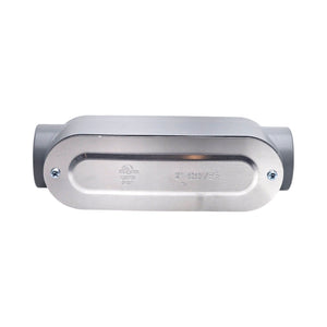 C Conduit Body 1-1/2 in. Threaded, Rigid/IMC, Copper-Free Aluminum, with Cover & Gasket