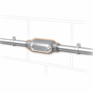 Conversions Tech Electrical > Conduit Fittings > Conduit Bodies C Conduit Body 1/2 in. Threaded, Rigid/IMC, Copper-Free Aluminum, with Cover & Gasket | 675-30011
