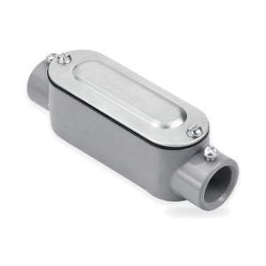 Conversions Tech Electrical > Conduit Fittings > Conduit Bodies C Conduit Body 1 in. Set-Screw, EMT, Copper-Free Aluminum, with Cover & Gasket | 677-30013