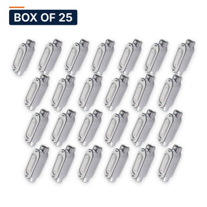 Conversions Tech Electrical > Conduit Fittings > Conduit Bodies Box of 25 ($3.88 ea) C Conduit Body 3/4 in. Threaded, Rigid/IMC, Copper-Free Aluminum, with Cover & Gasket | 675-30012