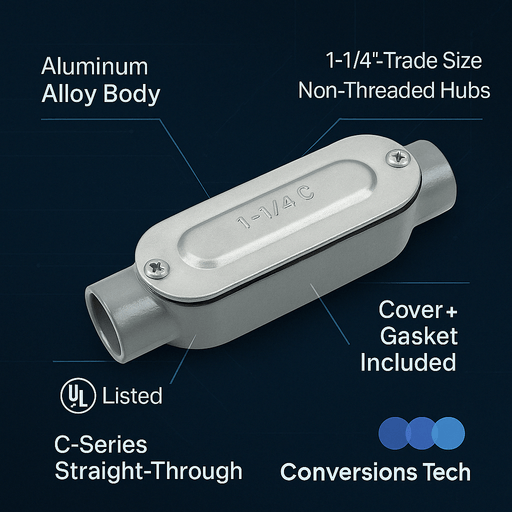 Conversions Tech C Series (Non-Thread) - 1-1/4"