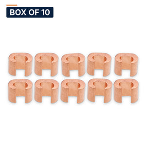 Conversions Tech Electrical > Connectors > Neutral Bars Box of 10 ($12.39 ea) C-TAP Compression Grounding Connector | 1-2/0 AWG Run, #6-#2 AWG Tap