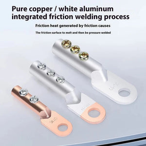 Conversions Tech Cable copper joint screw fixed copper wire nose copper aluminum transition terminal aluminum wire ear Crimp Terminal connector