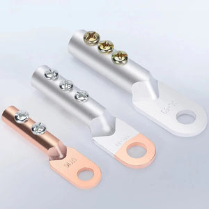 Conversions Tech Cable copper joint screw fixed copper wire nose copper aluminum transition terminal aluminum wire ear Crimp Terminal connector