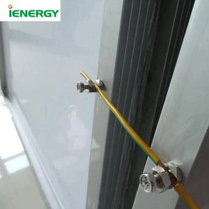 Conversions Tech photovoltaic components Cable Insulated Terminal Copper Screw Lugs Solar Panel Earthing Clamps Solar Grounding Clips