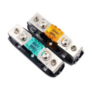 Conversions Tech Car Audio Fuse Power Fuse Holder 30-150A Stereo Audio Single Way AGU Fuse Holder Power Distribution Block Fusebox Car Fuse