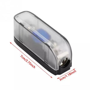 Conversions Tech Car Audio Fuse Power Fuse Holder 30-150A Stereo Audio Single Way AGU Fuse Holder Power Distribution Block Fusebox Car Fuse