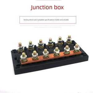 Conversions Tech 6 with seat Car Overcurrent Safety Plate Seat 8M Bolt Binding Post RV Restoration High Current Fuse Fuse Box Seat