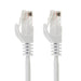 Sigma Wire & Cable Cat6 Patch Cables Cat6 patch cable Snaggles White 50ft