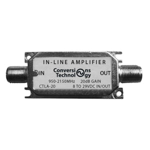 Conversions Technology Broadband Coaxial  |  CTLA-20   950-2150 MHz 20 dB gain