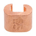 Conversions Technology Compression Grounding C-TAP Connector, 1-2/0 AWG Str, 3/8" Rod Run, #6 AWG Sol-#2 AWG Str Tap