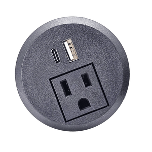 Conversions Technology Hardware > Power & Electrical Supplies > Power Outlets & Sockets Conference Table Power Grommet with USB Charging