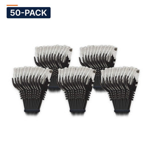 Conversions Tech Black Contractor Case | Cat6 Patch Cables 3ft, 50-Pack