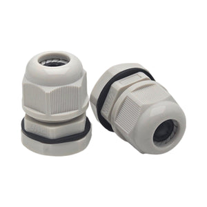 Conversions Tech Conversions Tech™ ½-inch NPT Nylon Cable Gland Light Gray