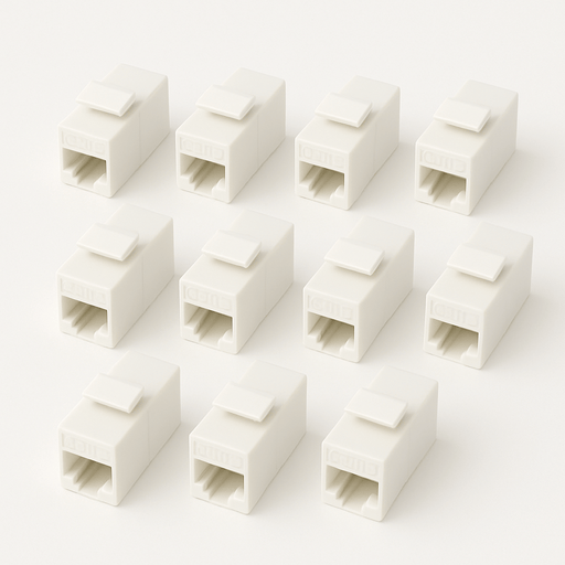 Conversions Tech Keystone Conversions Tech Series  Cat6 Keystone Coupler 10-Pack