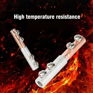 Conversions Tech Copper aluminum joint GTL25/16 Screw fixation quick Cable Crimp Terminal Wire middle Connector Bimetallic With Heat Shrink Tube
