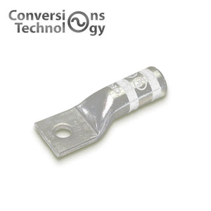 Conversions Tech Copper Long Barrel One Hole Compression Lug 1000 MCM 1/2-inch Bolt Size