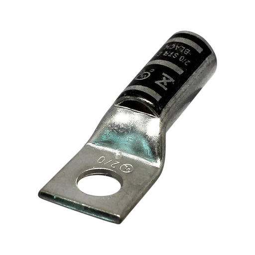 Conversions Technology Copper Long Barrel One Hole Compression Lug 2/0 AWG 5/8-inch Bolt Size