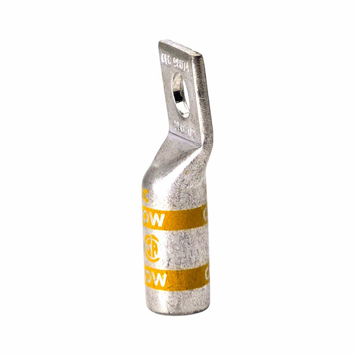 Conversions Technology Copper Long Barrel One Hole Compression Lug 250 MCM 3/8-inch Bolt Size