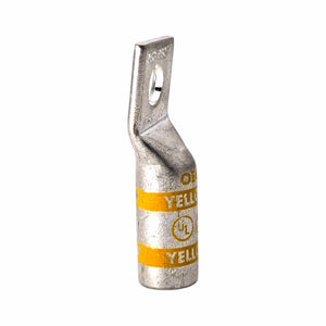 Conversions Technology Copper Long Barrel One Hole Compression Lug 250 MCM 3/8-inch Bolt Size