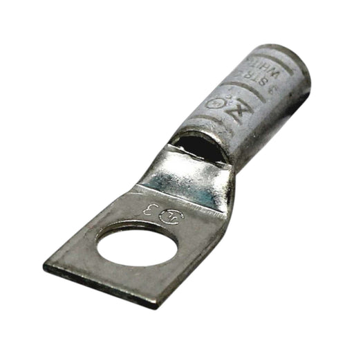 Conversions Technology Copper Long Barrel One Hole Compression Lug 3 AWG 3/8-inch Bolt Size