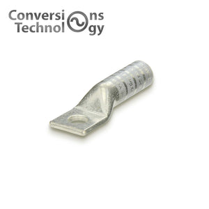 Conversions Technology Copper Long Barrel One Hole Compression Lug 300 MCM 3/8-inch Bolt Size