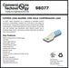 Conversions Technology Copper Long Barrel One Hole Compression Lug 400 MCM  1/2-inch Bolt Size