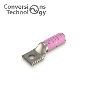 Conversions Tech Copper Long Barrel One Hole Compression Lug 700 MCM 5/8-inch Bolt Size