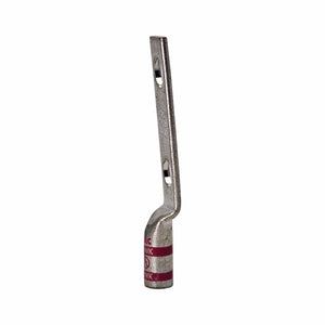 Conversions Technology Copper Long Barrel Two Hole Compression Lugs 1/0 AWG 1/2-inch Bolt Size