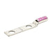 Conversions Technology Copper Long Barrel Two Hole Compression Lugs 1/0 AWG 1/2-inch Bolt Size