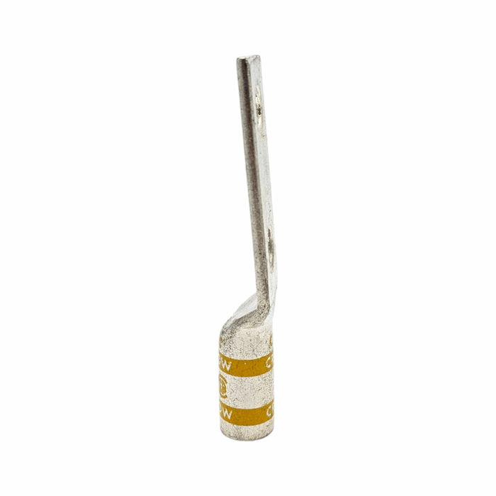 Conversions Technology Copper Long Barrel Two Hole Compression Lugs 250 MCM 3/8-inch Bolt Size