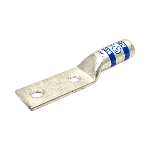 Conversions Technology Copper Long Barrel Two Hole Compression Lugs 400 MCM 1/2-inch Bolt Size