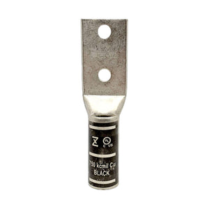 Conversions Technology Copper Long Barrel Two Hole Compression Lugs 750 MCM 1/2-inch Bolt Size