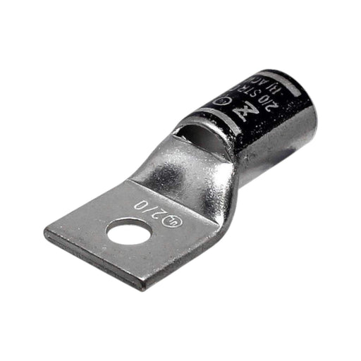 Conversions Technology Copper Short Barrel One Hole Compression Lugs 2/0 AWG 1/2-inch Bolt Size