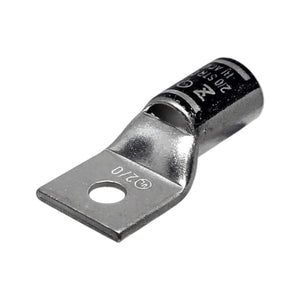 Conversions Technology Copper Short Barrel One Hole Compression Lugs 2/0 AWG 5/8-inch Bolt Size