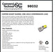 Conversions Technology Copper Short Barrel One Hole Compression Lugs 250 MCM 1/4-inch Bolt Size