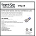 Conversions Technology Copper Short Barrel One Hole Compression Lugs 400 MCM 1/2-inch Bolt Size