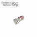Conversions Technology Copper Short Barrel One Hole Compression Lugs 500 MCM 5/8-inch Bolt Size