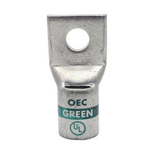 Conversions Technology Copper Short Barrel One Hole Compression Lugs 600 MCM 5/8-inch Bolt Size